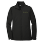 Center for Lifetime Health Women’s Collective Soft Shell Jacket with Embroidered Logo on Left Chest