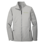 Center for Lifetime Health Women’s Collective Soft Shell Jacket with Embroidered Logo on Left Chest