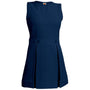 A+ Solid Drop Waist Jumper in Dark Navy