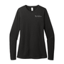 Center for Lifetime Health Women’s Perfect Blend CVC Long Sleeve Tee with Screen Printed Logo