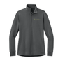 Center for Lifetime Health Women’s Wearever Signature Double Pique 1/4-Zip with Embroidered Logo on Left Chest