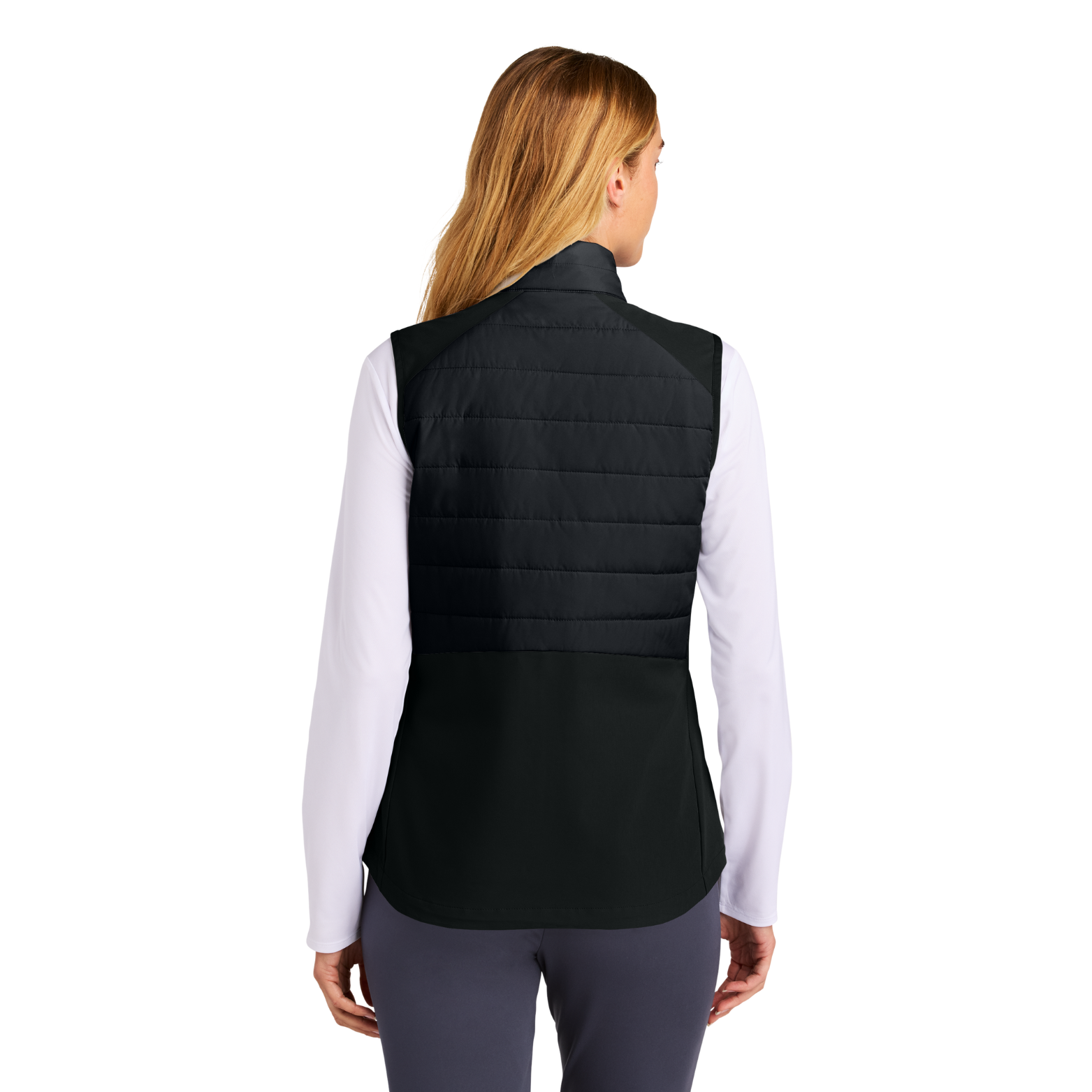 Center for Lifetime Health Women’s Teknical Hybrid Vest with Embroidered Logo on Left Chest