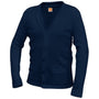 A+ V-Neck Cardigan Sweater in Navy