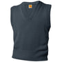 A+ Sweater Vest in Charcoal Heather