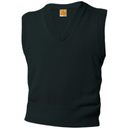 A+ Sweater Vest in Spruce Green