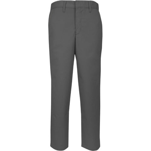 A+ Boy’s MVP Flat Front Pants in Dark Grey