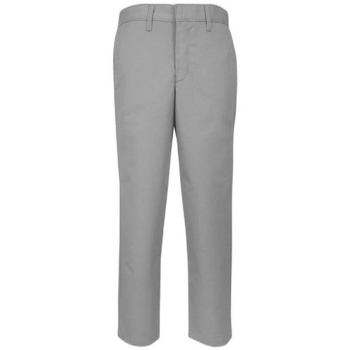 A+ Boy’s MVP Flat Front Pants in Grey
