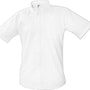 A+ Male Short Sleeve Oxford in White