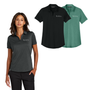 Center for Lifetime Health Women’s Recharge Jersey Polo with Embroidered Logo on Left Chest