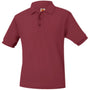 A+ Unisex Short Sleeve Polo in Cardinal
