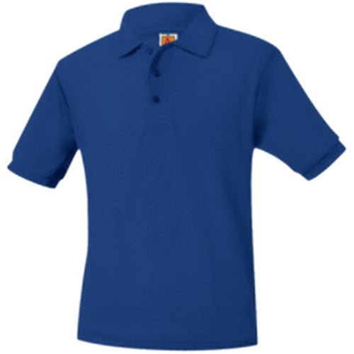 A+ Unisex Short Sleeve Polo Dark Royal