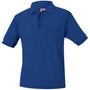 A+ Unisex Short Sleeve Polo Dark Royal