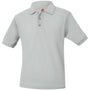 A+ Unisex Short Sleeve Polo in Ash Grey