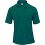 A+ Unisex Short Sleeve Polo in Dark Green