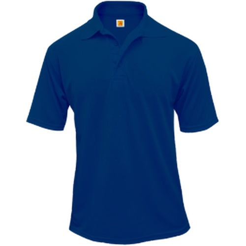 A+ Unisex Short Sleeve Polo Dark Royal