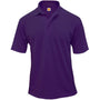 A+ Unisex Short Sleeve Polo in Purple