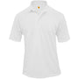 A+ Unisex Short Sleeve Polo in White