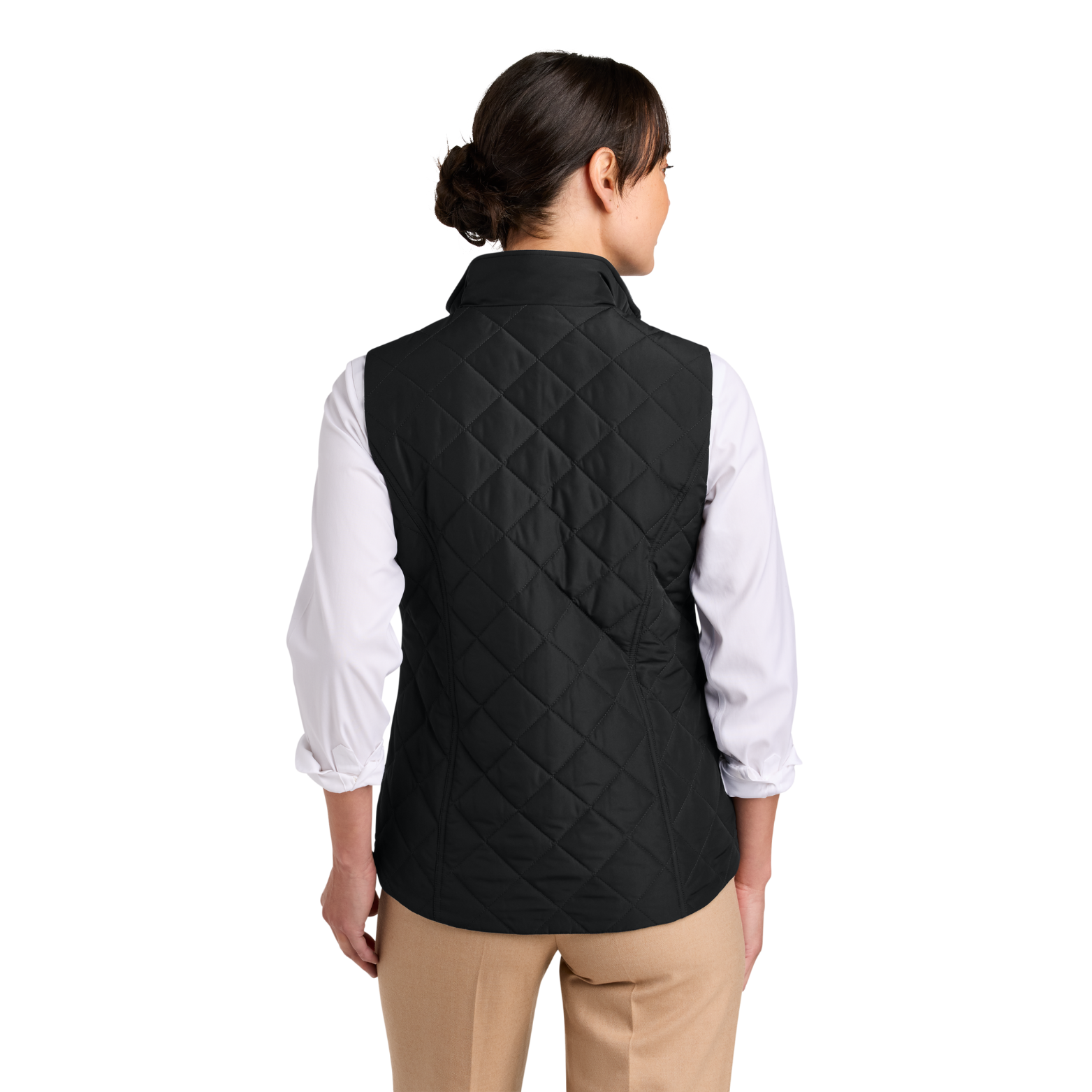 Center for Lifetime Health Women’s Quilted Vest with Embroidered Logo on Left Chest