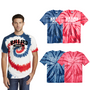 Ballard Port & Company Tie-Dye Tee with Screen Printed Logo on Front and Back