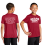 Ballard Port & Company Performance Tee with Screen Printed Logo on Front and Back