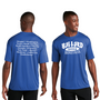 Ballard Port & Company Performance Tee with Screen Printed Logo on Front and Back
