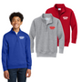 Ballard Port & Company Core Fleece 1/4-Zip Pullover Sweatshirt with Embroidered Logo