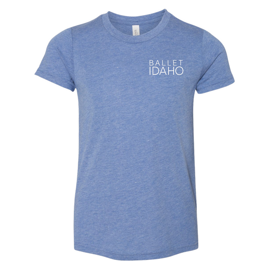 Ballet Idaho BELLA+CANVAS Youth Triblend Tee with Logo