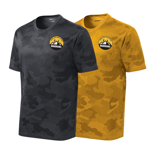 Boulder Mountain Warrior Sport-Tek CamoHex Tee with Logo