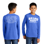 Ballard District Perfect Tri Long Sleeve Tee with Screen Printed Logo on Front and Back