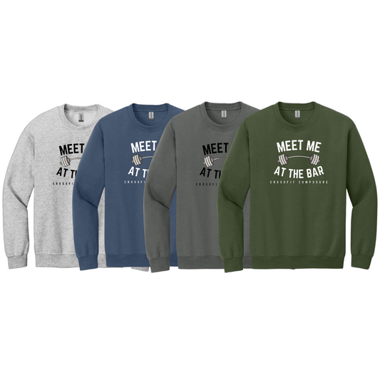 CrossFit Gildan Heavy Blend Crewneck Sweatshirt with Logo