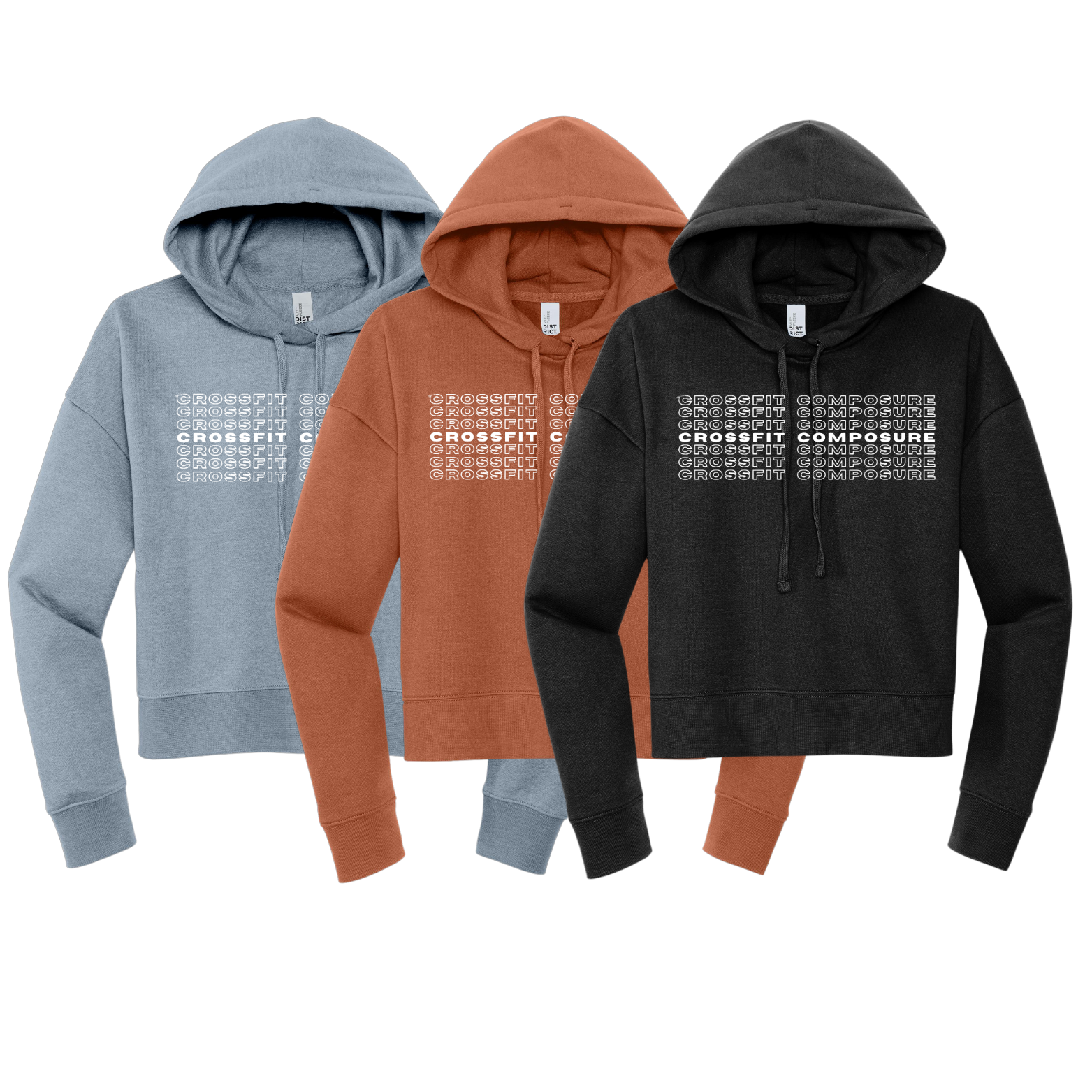 CrossFit District Women’s V.I.T. Fleece Hoodie with Logo