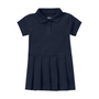 Classroom Female Pique Polo Dress in Dark Navy