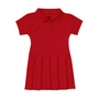 Classroom Female Pique Polo Dress in Red