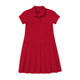Classroom Female Pique Polo Dress in Red