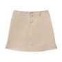 Classroom Female Stretch Fly Front Scooter Skort in Khaki