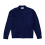 Classroom Unisex V-Neck Cardigan Sweater in Dark Navy