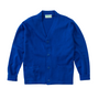 Classroom Unisex V-Neck Cardigan Sweater in Royal