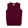 Classroom Unisex Sweater Vest in Burgundy
