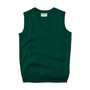Classroom Unisex Sweater Vest in Hunter Green