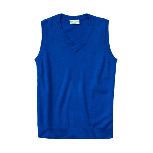 Classroom Unisex Sweater Vest in Royal