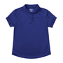 Classroom Female Short Sleeve Polo in Royal