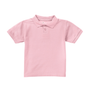 Classroom Unisex Short Sleeve Polo in Pink