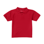 Classroom Unisex Short Sleeve Polo in Red