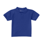 Classroom Unisex Short Sleeve Polo in Royal