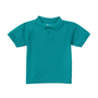 Classroom Unisex Short Sleeve Polo in Teal