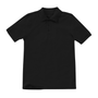 Classroom Unisex Short Sleeve Polo in Black