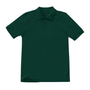 Classroom Unisex Short Sleeve Polo in Hunter Green
