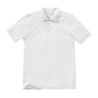 Classroom Unisex Short Sleeve Polo in White