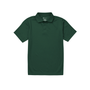Classroom Unisex Short Sleeve Polo in Hunter Green