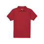 Classroom Unisex Short Sleeve Polo in Red